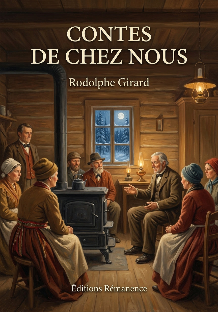 Livre Contes de chez Nous par Rodolphe Girard - Couverture - Editions Remanence