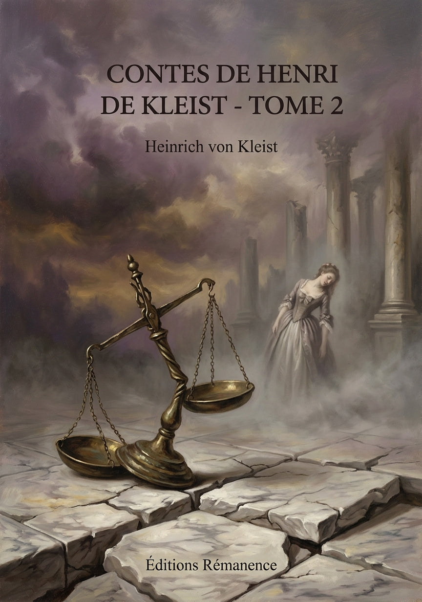 Livre Contes de Henri de Kleist - Tome 2 par Heinrich von Kleist - Couverture - Editions Remanence