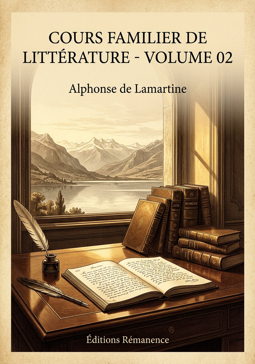 Cours familier de Littérature - Volume 02 - Alphonse de Lamartine (Couverture)