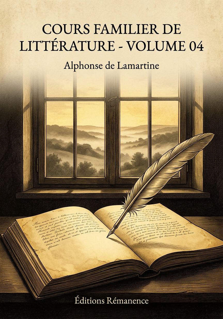 Cours familier de Littérature - Volume 04 - Alphonse de Lamartine (Couverture)