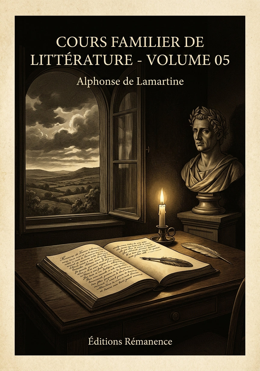 Cours familier de Littérature - Volume 05 - Alphonse de Lamartine (Couverture)