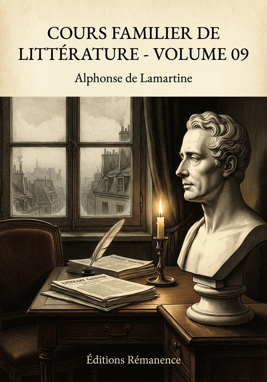 Cours familier de Littérature - Volume 09 - Alphonse de Lamartine (Couverture)