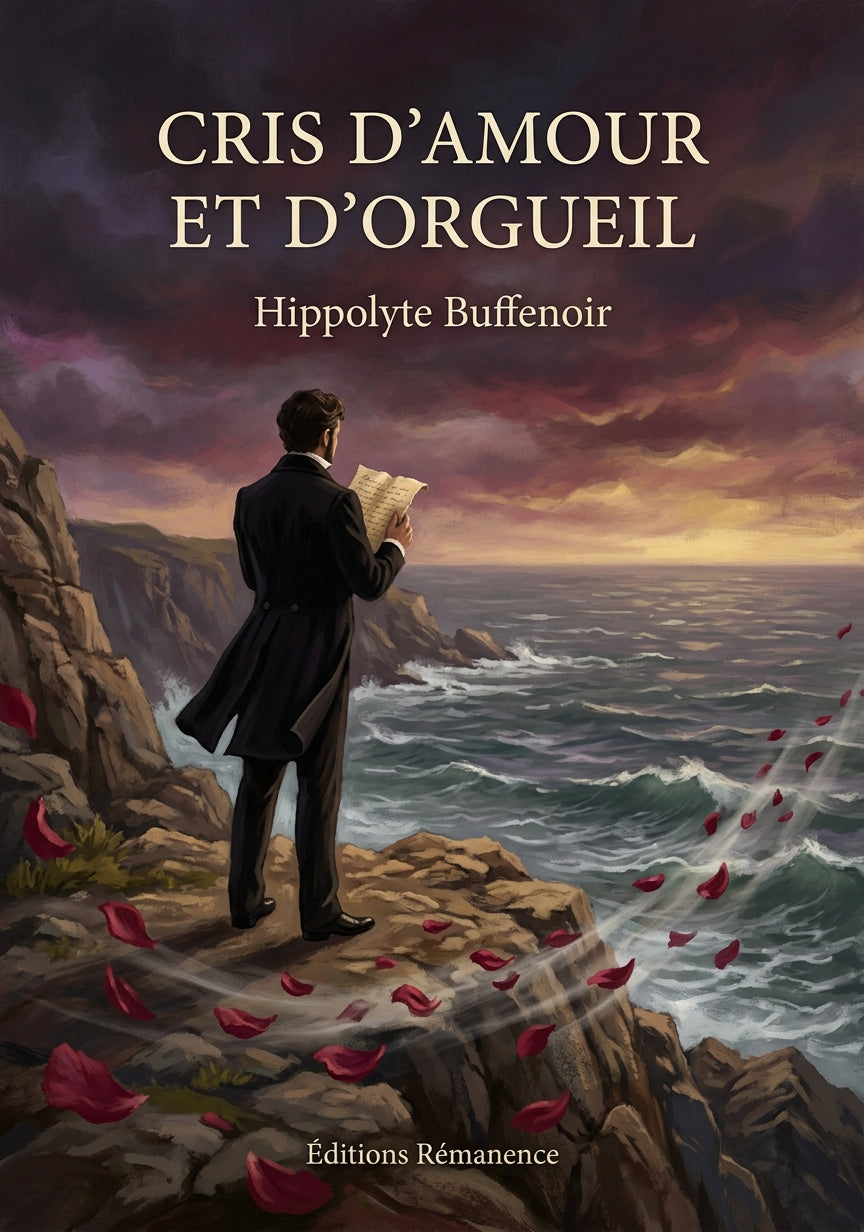 Livre Cris d’amour et d’orgueil par Hippolyte Buffenoir - Couverture - Editions Remanence