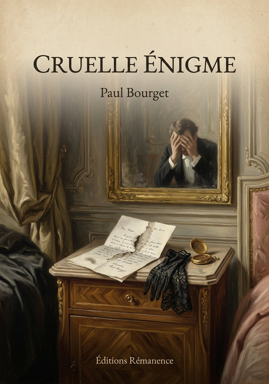 Cruelle Énigme - Paul Bourget (Couverture)