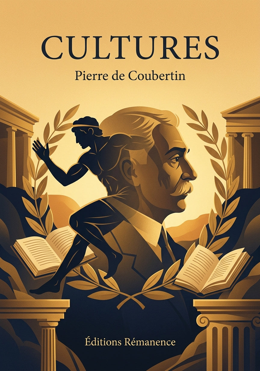 Livre Cultures par Pierre de Coubertin - Couverture - Editions Remanence