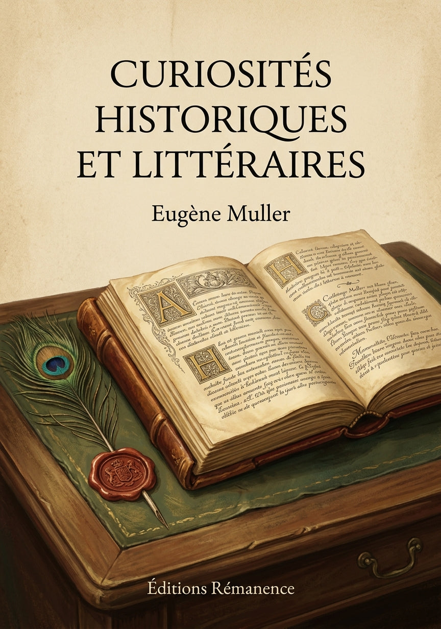 Curiosités Historiques et Littéraires - Eugène Muller (Couverture)