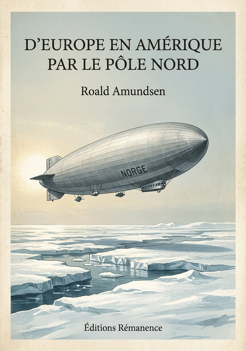 D'Europe en Amérique par le pôle nord - Roald Amundsen (Couverture)