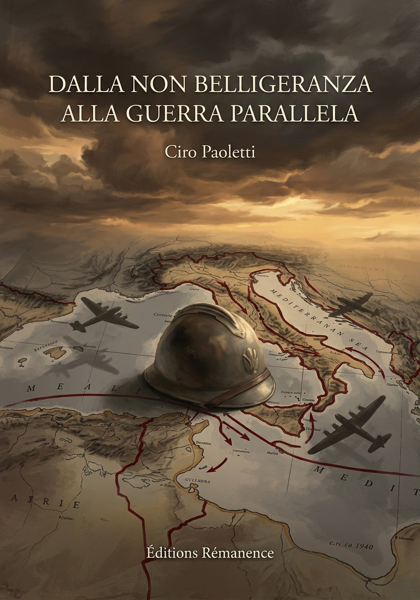 Livre Dalla non belligeranza alla guerra parallela par Ciro Paoletti - Couverture - Editions Remanence