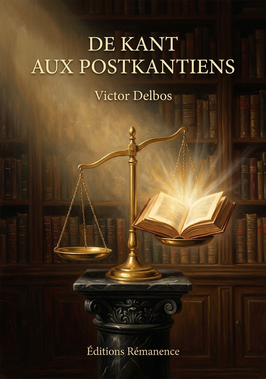 Livre De Kant aux postkantiens par Victor Delbos - Couverture - Editions Remanence