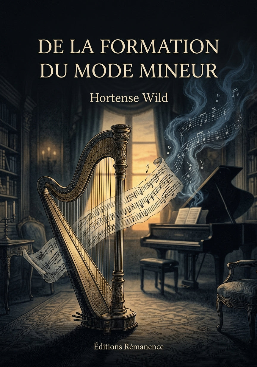 Livre De la formation du mode mineur par Hortense Wild - Couverture - Editions Remanence