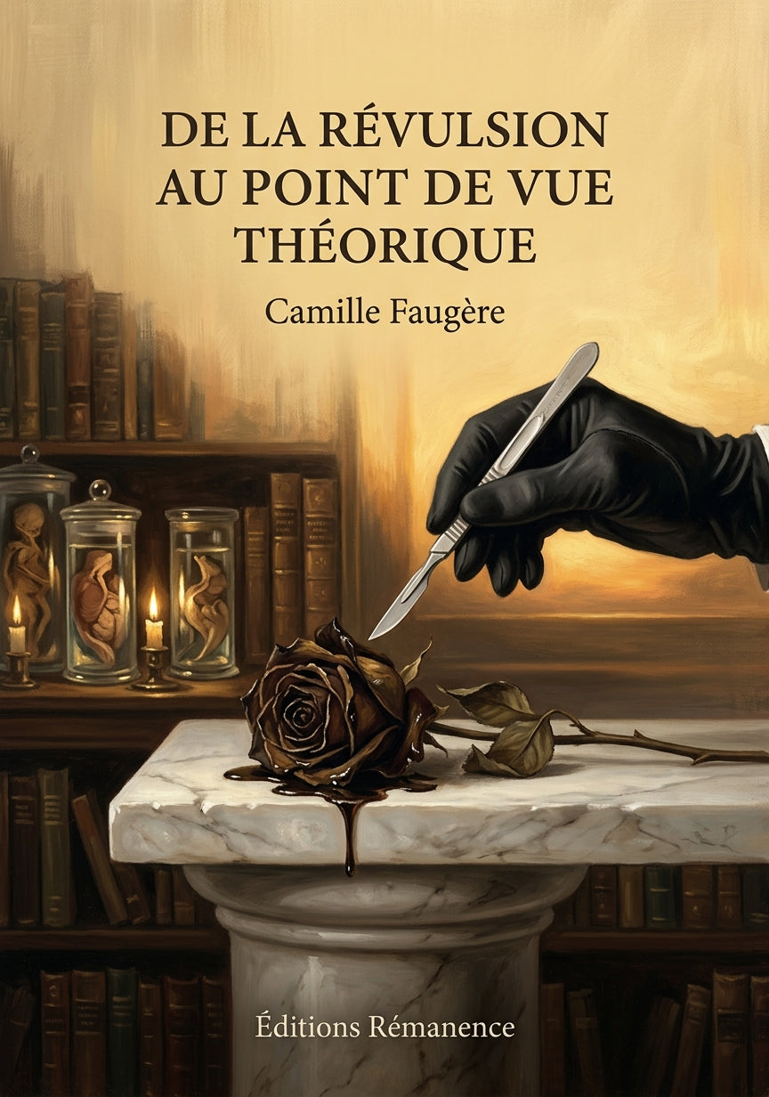 Livre De la révulsion au point de vue théorique par Camille Faugère - Couverture - Editions Remanence