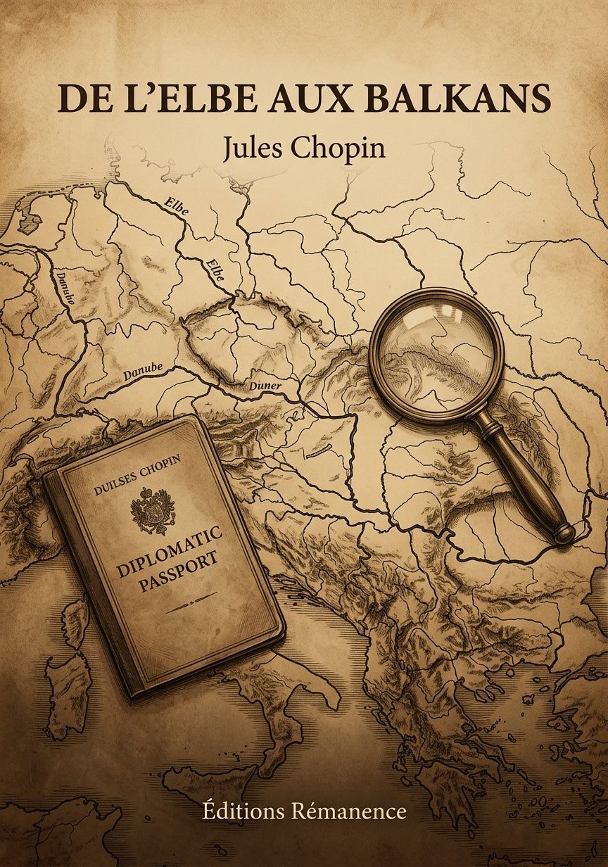 Livre De l’Elbe aux Balkans par Jules Chopin - Couverture - Editions Remanence