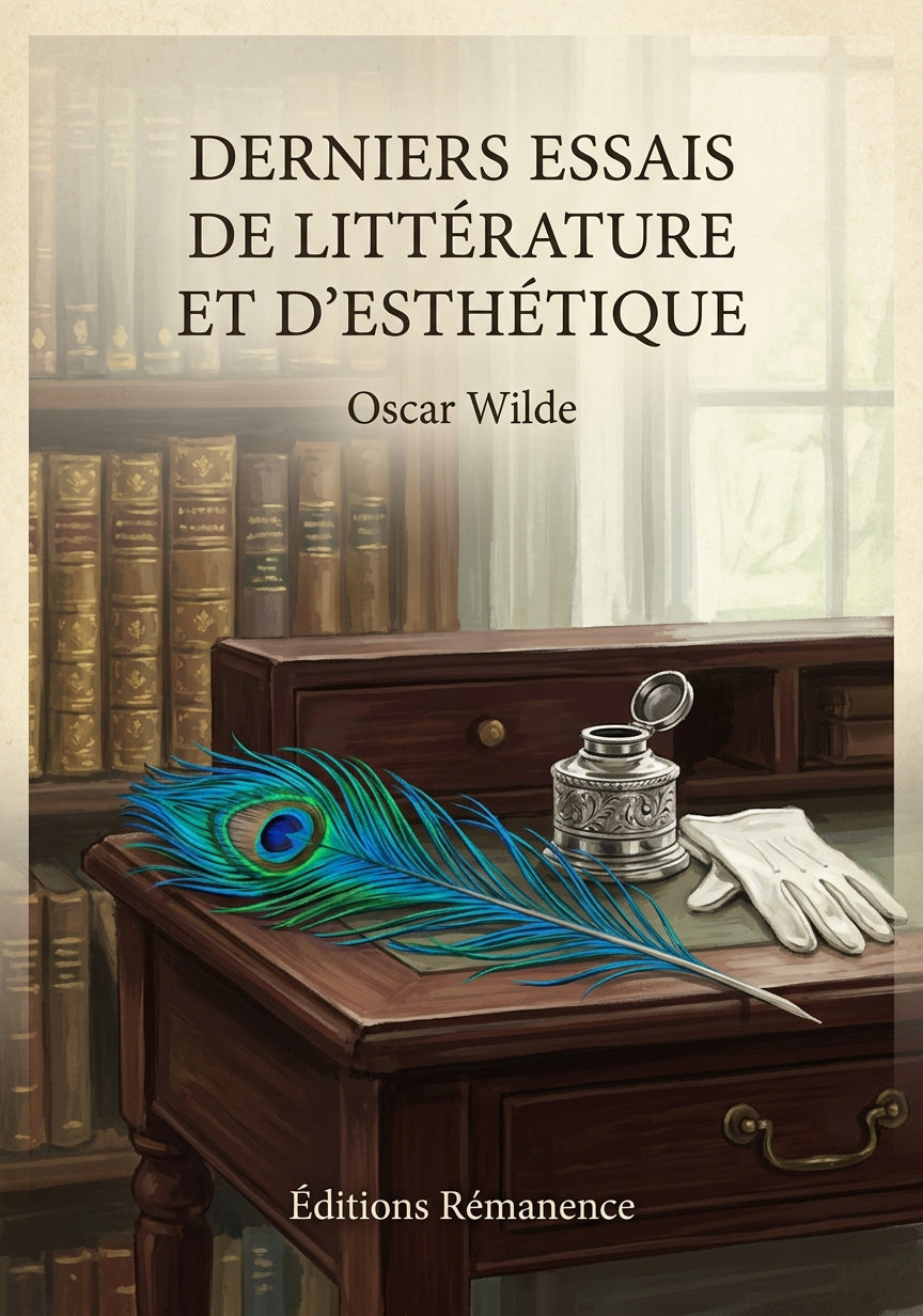 Derniers essais de littérature et d'esthétique - Oscar Wilde (Couverture)