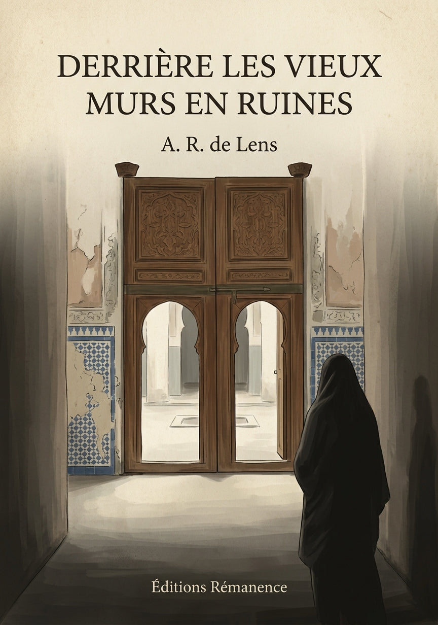 Derrière les vieux murs en ruines - A. R. de Lens (Couverture)