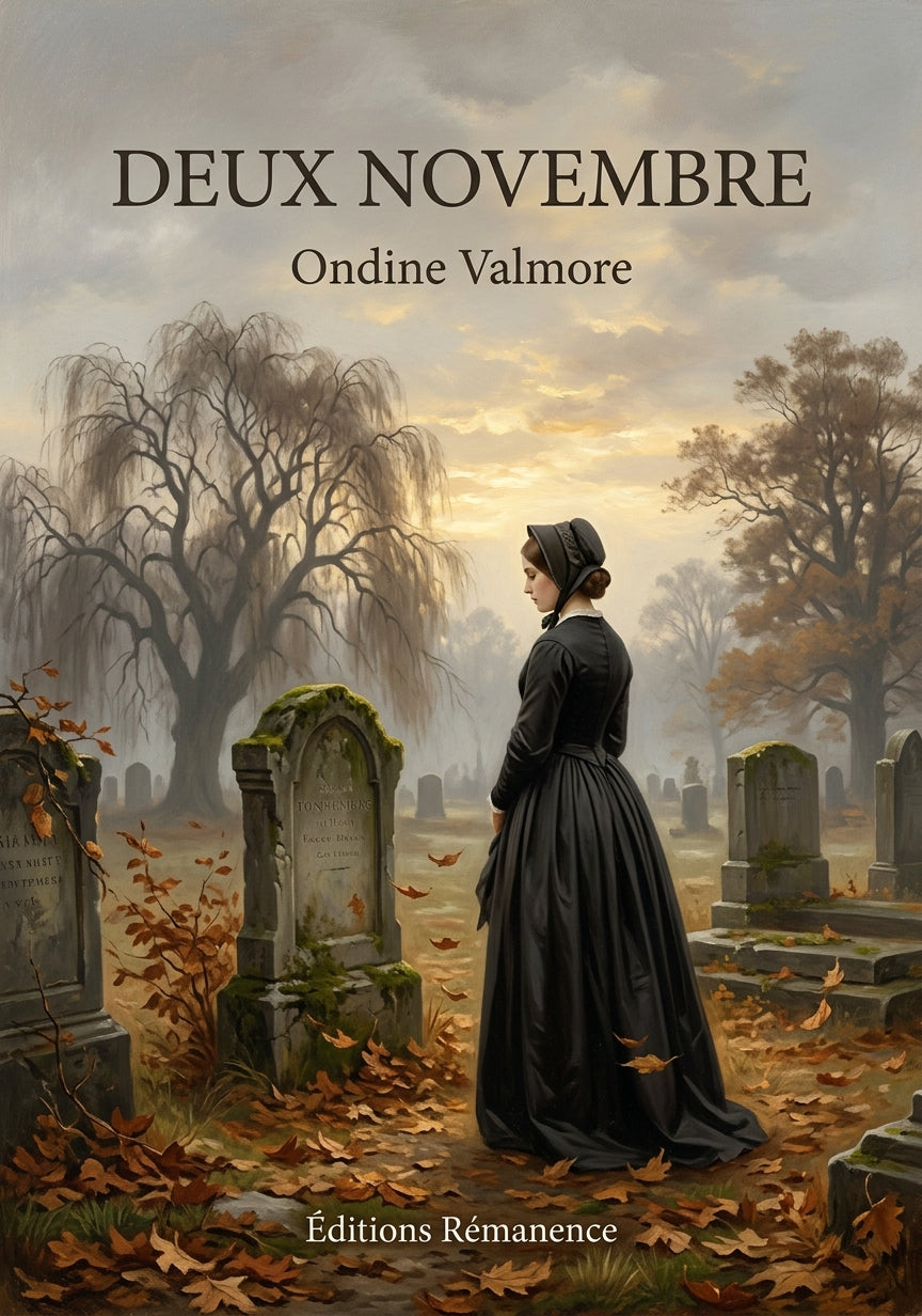 Livre Deux novembre par Ondine Valmore - Couverture - Editions Remanence