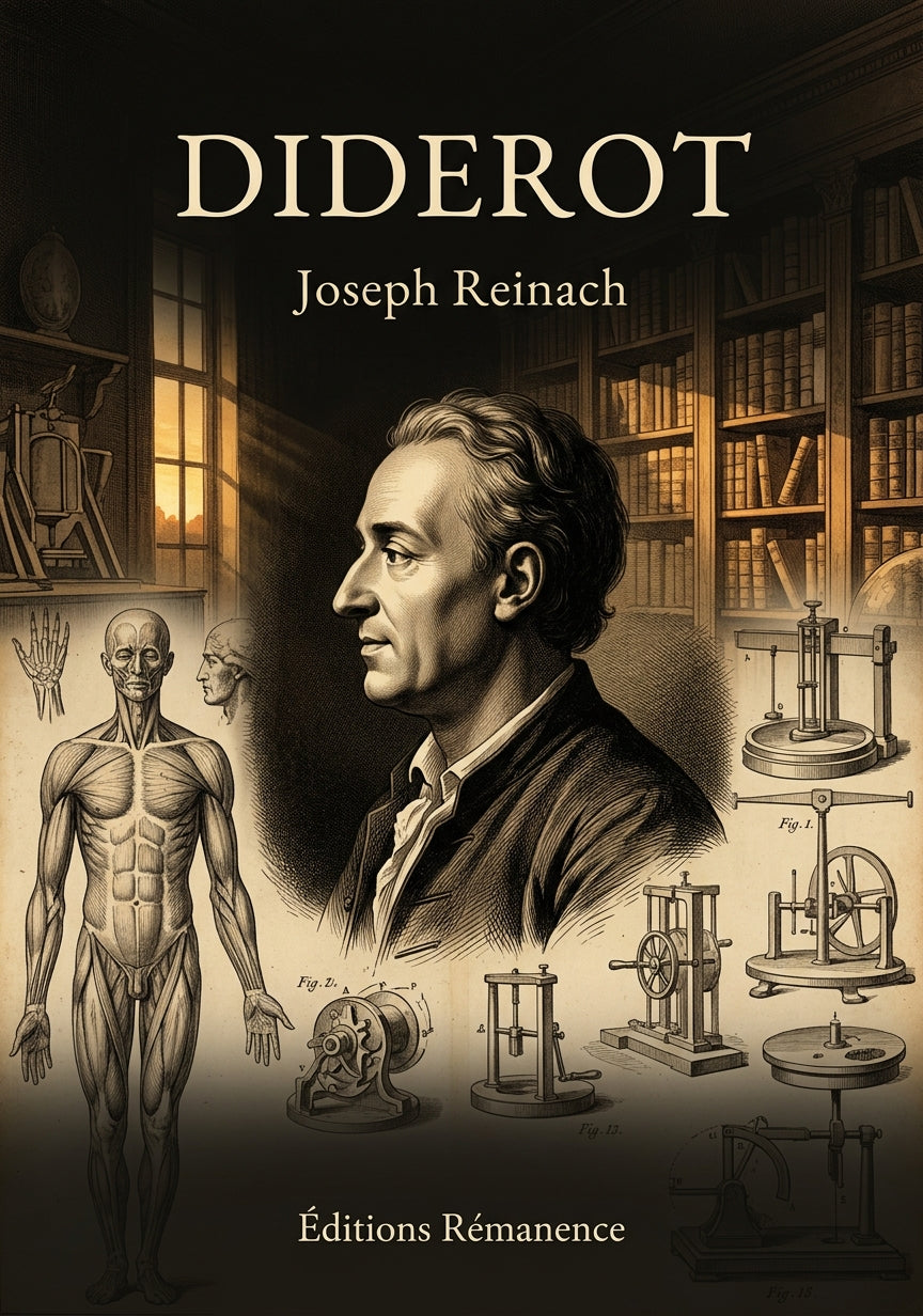 Livre Diderot par Joseph Reinach - Couverture - Editions Remanence