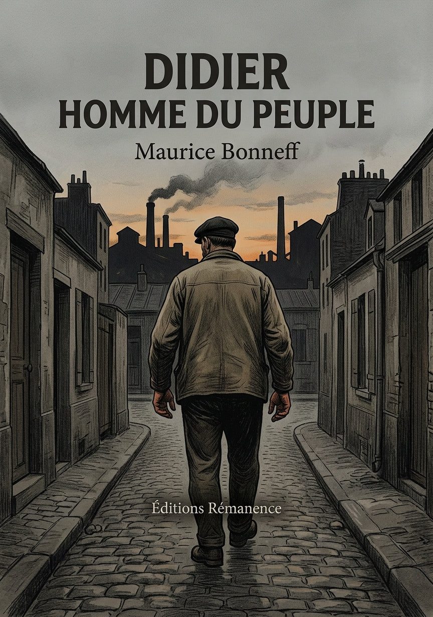 Livre Didier homme du Peuple par Maurice Bonneff - Couverture - Editions Remanence