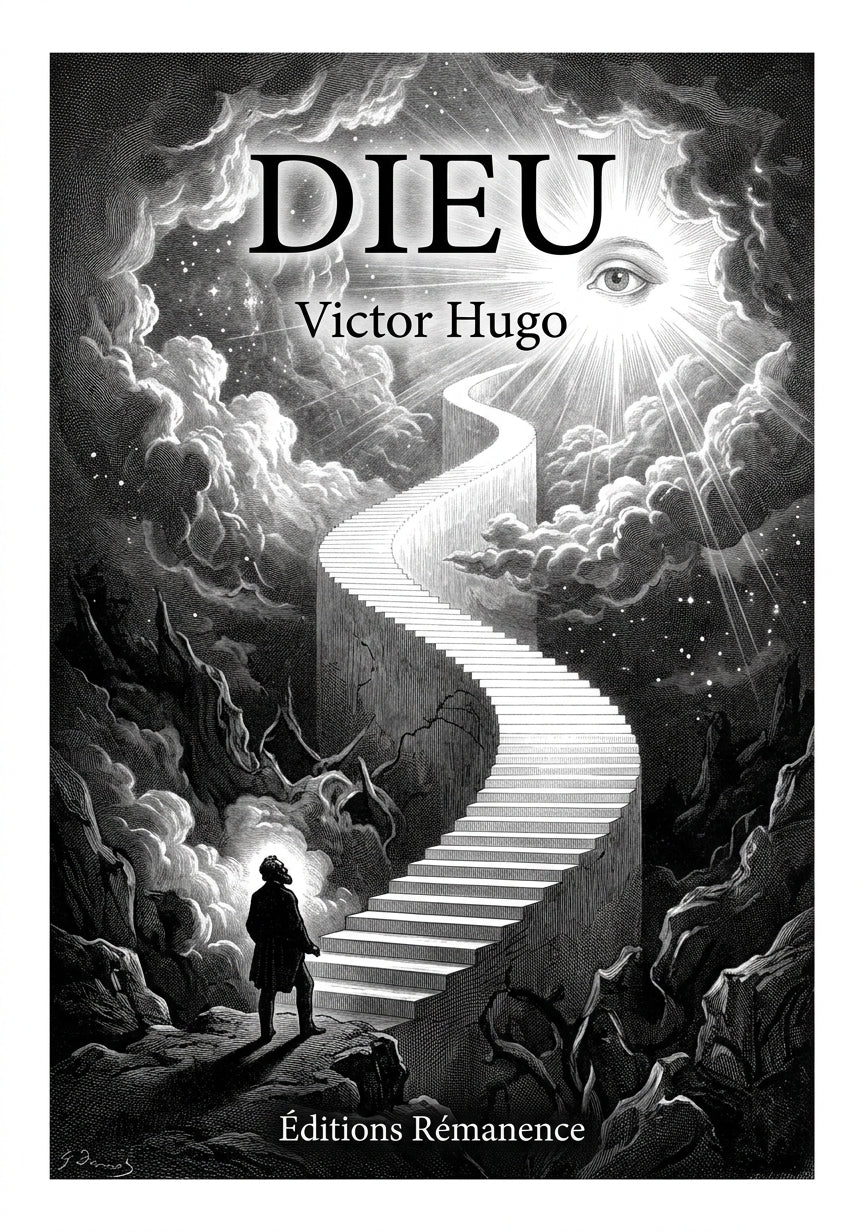 Livre Dieu par Victor Hugo - Couverture - Editions Remanence