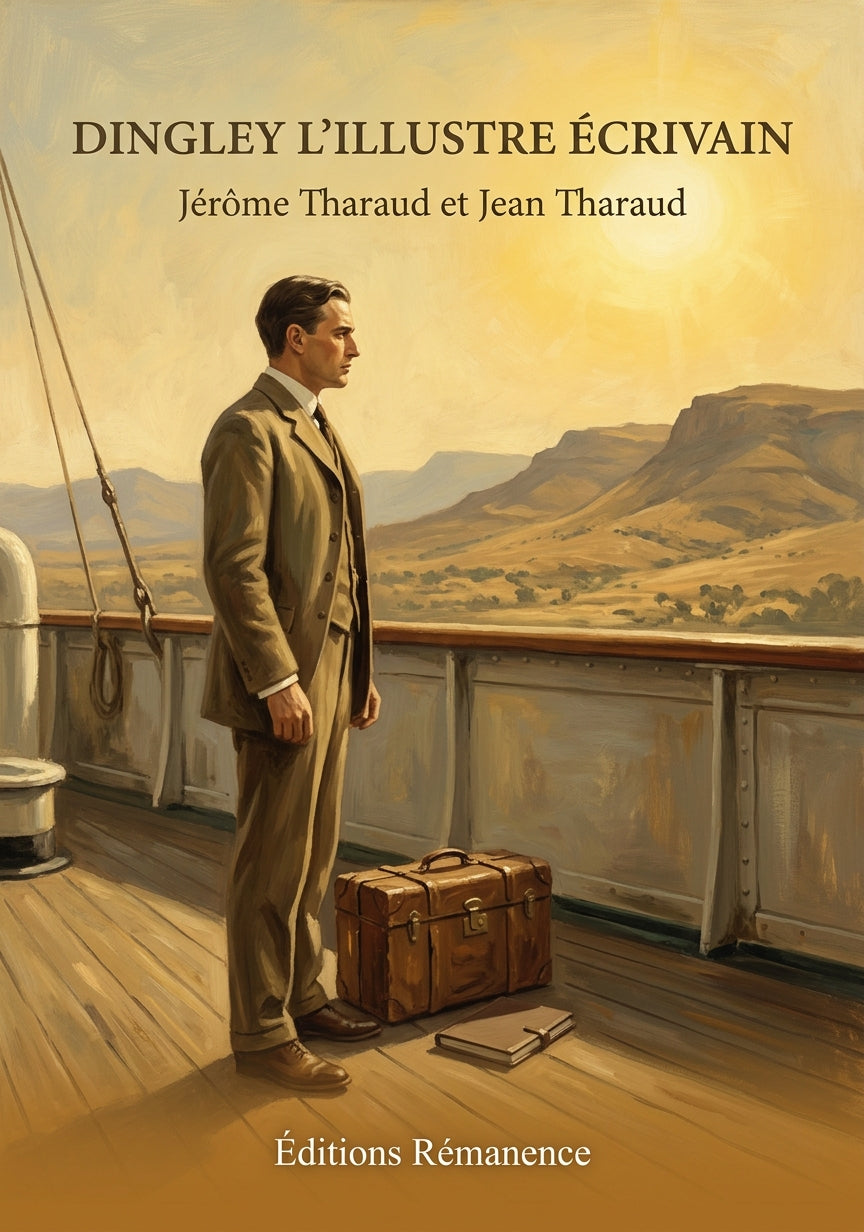 Livre Dingley l’illustre écrivain par Jérôme Tharaud et Jean Tharaud - Couverture - Editions Remanence