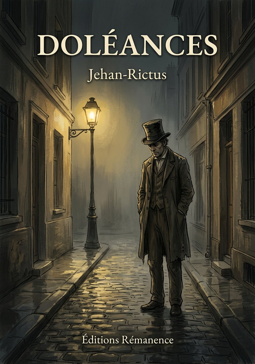 Livre Doléances par Jehan-Rictus - Couverture - Editions Remanence