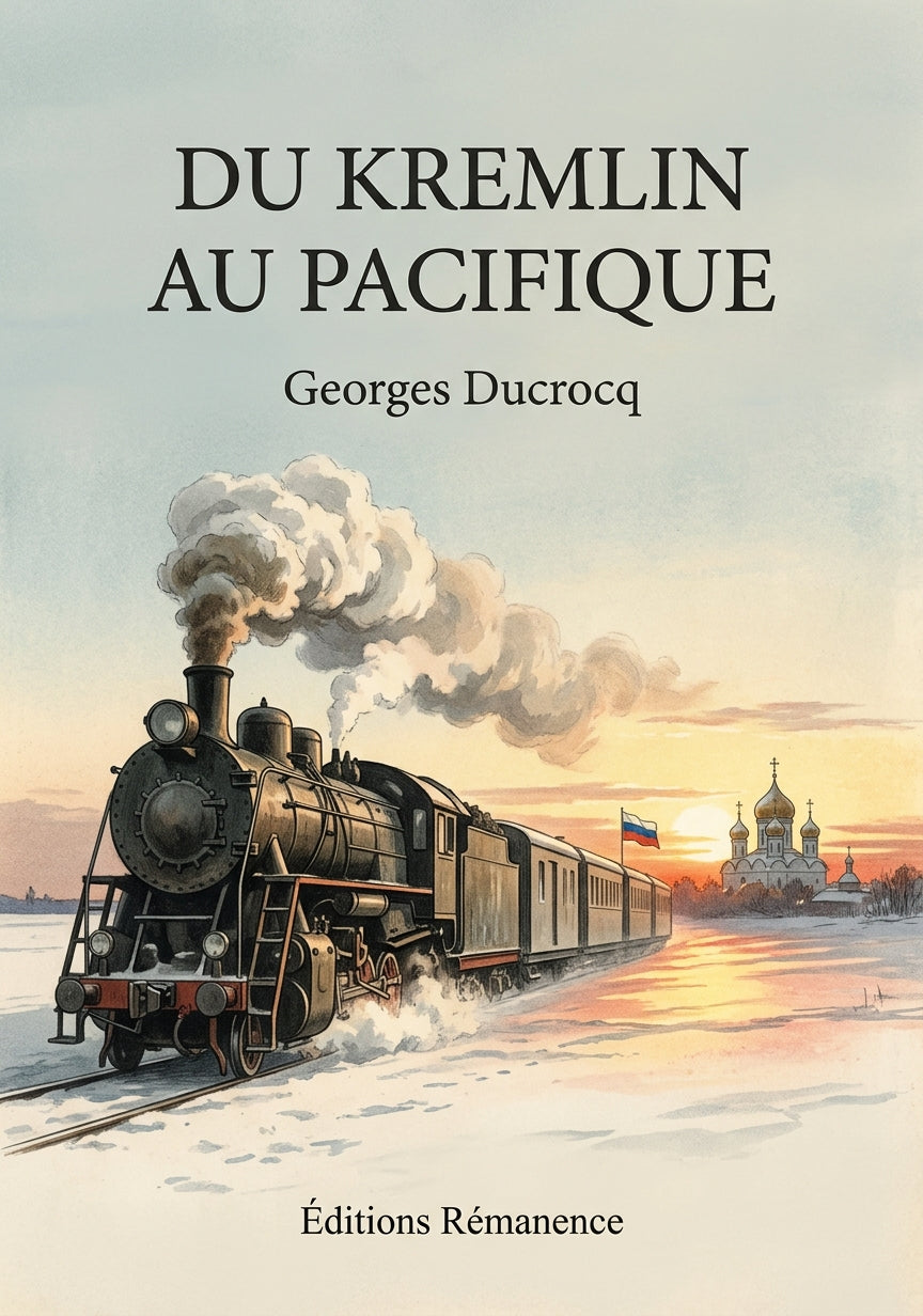Livre Du Kremlin au Pacifique par Georges Ducrocq - Couverture - Editions Remanence