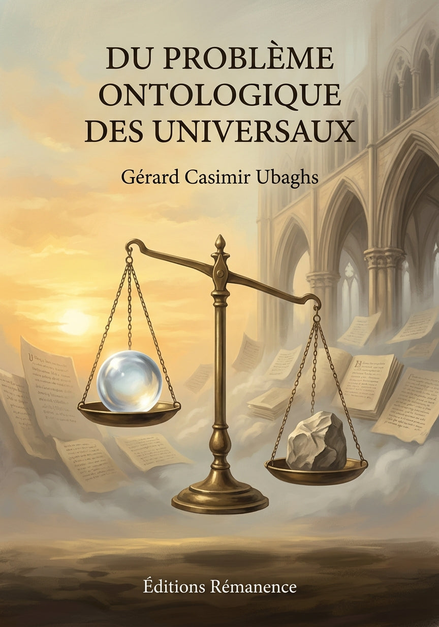 Livre Du Problème Ontologique des Universaux par Gérard Casimir Ubaghs - Couverture - Editions Remanence