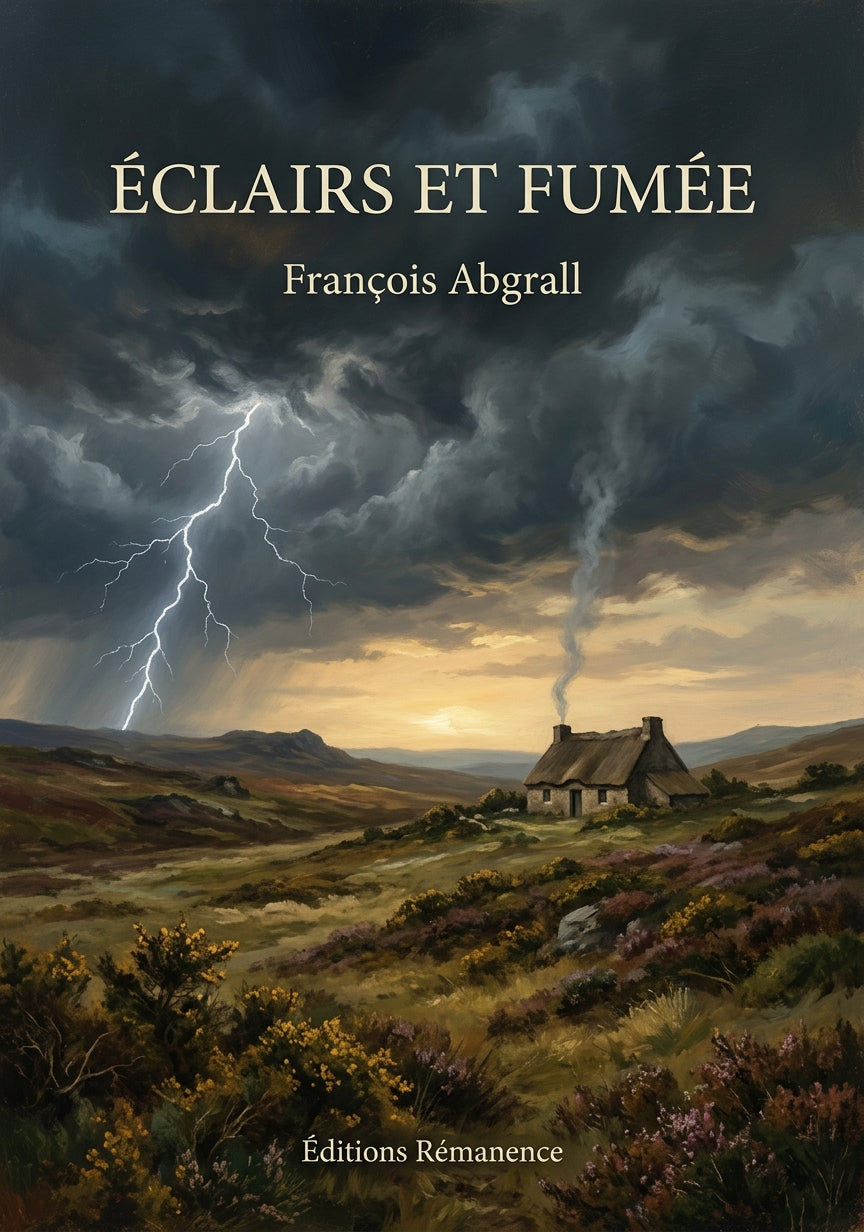 Livre Éclairs et Fumée par François Abgrall - Couverture - Editions Remanence