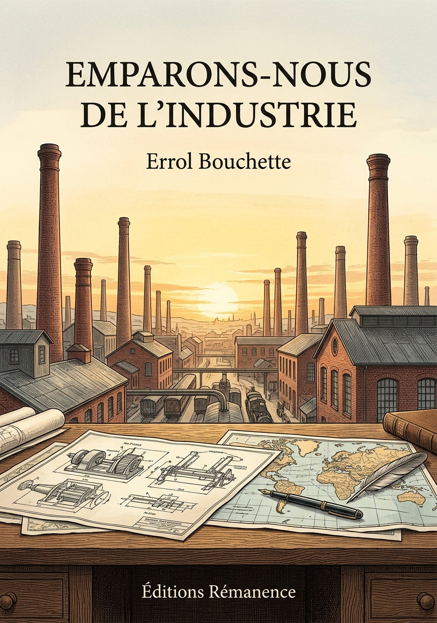 Livre Emparons-nous de l’industrie par Errol Bouchette - Couverture - Editions Remanence