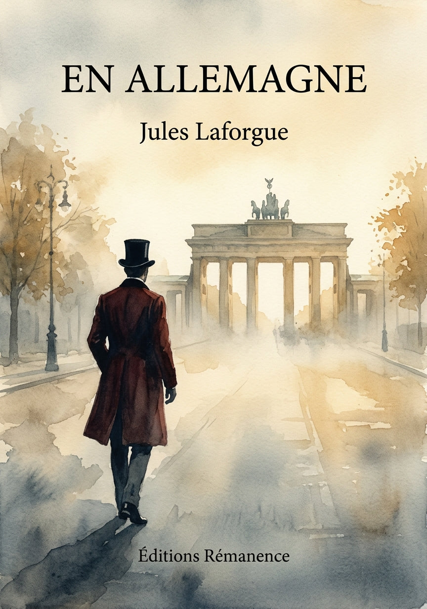 Livre En Allemagne par Jules Laforgue - Couverture - Editions Remanence