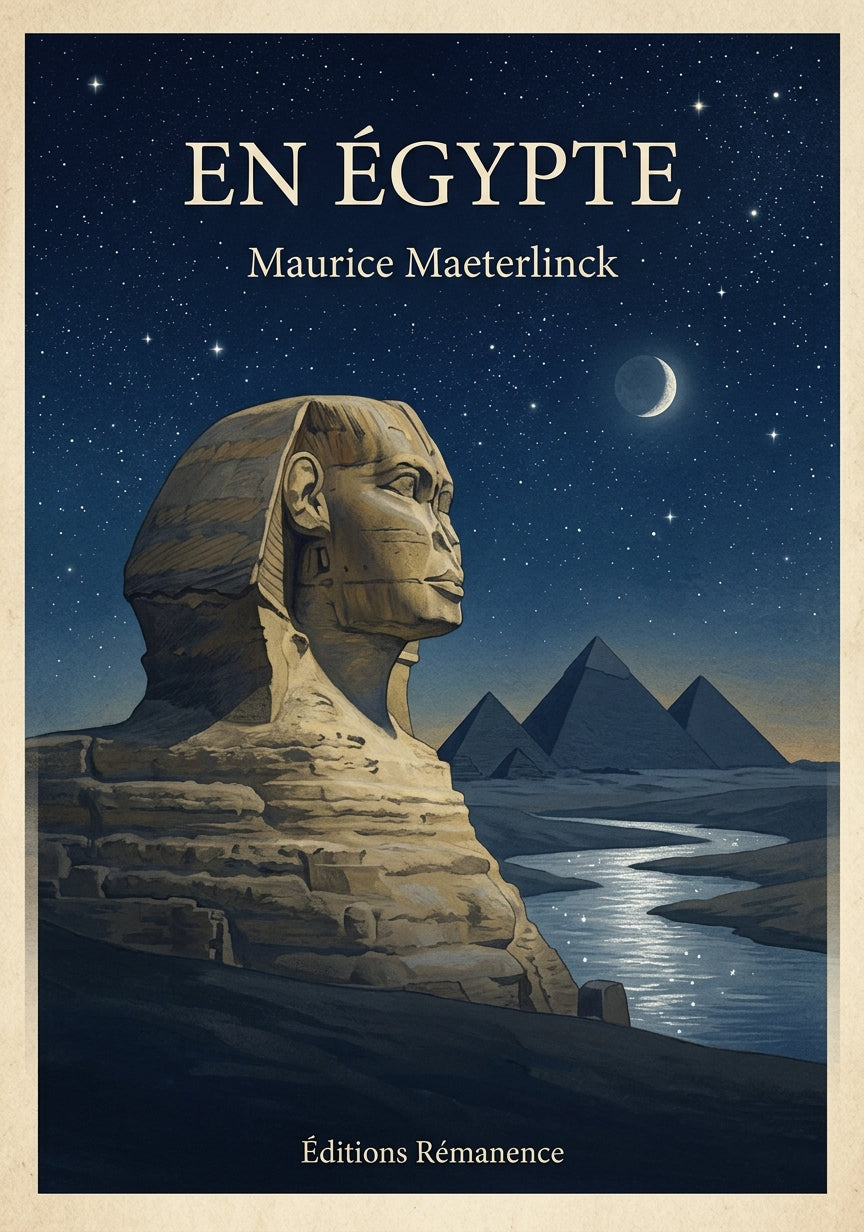 En Égypte - Maurice Maeterlinck (Couverture)