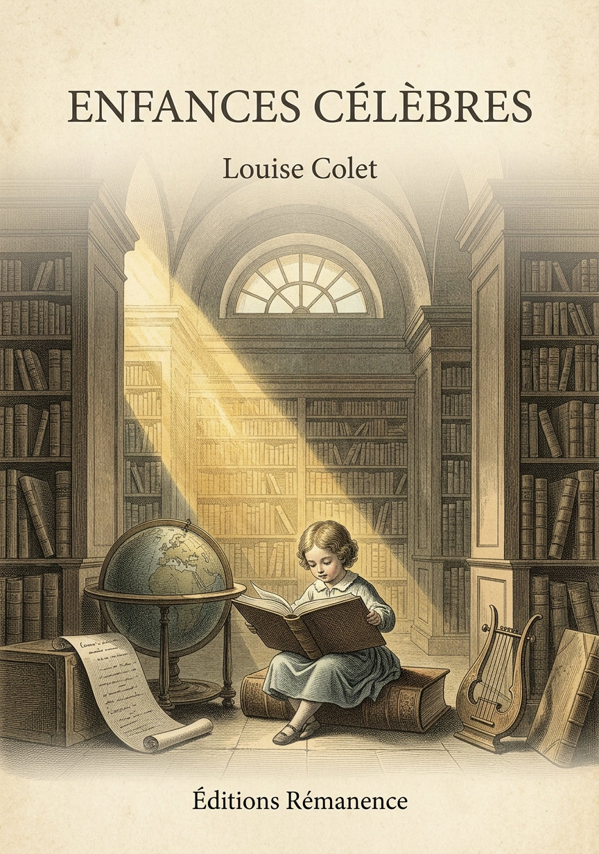Enfances célèbres - Louise Colet (Couverture)