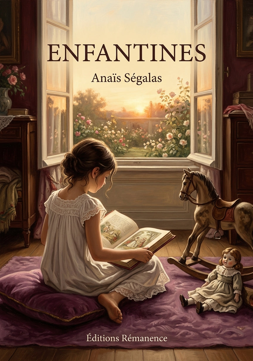 Livre Enfantines par Anaïs Ségalas - Couverture - Editions Remanence