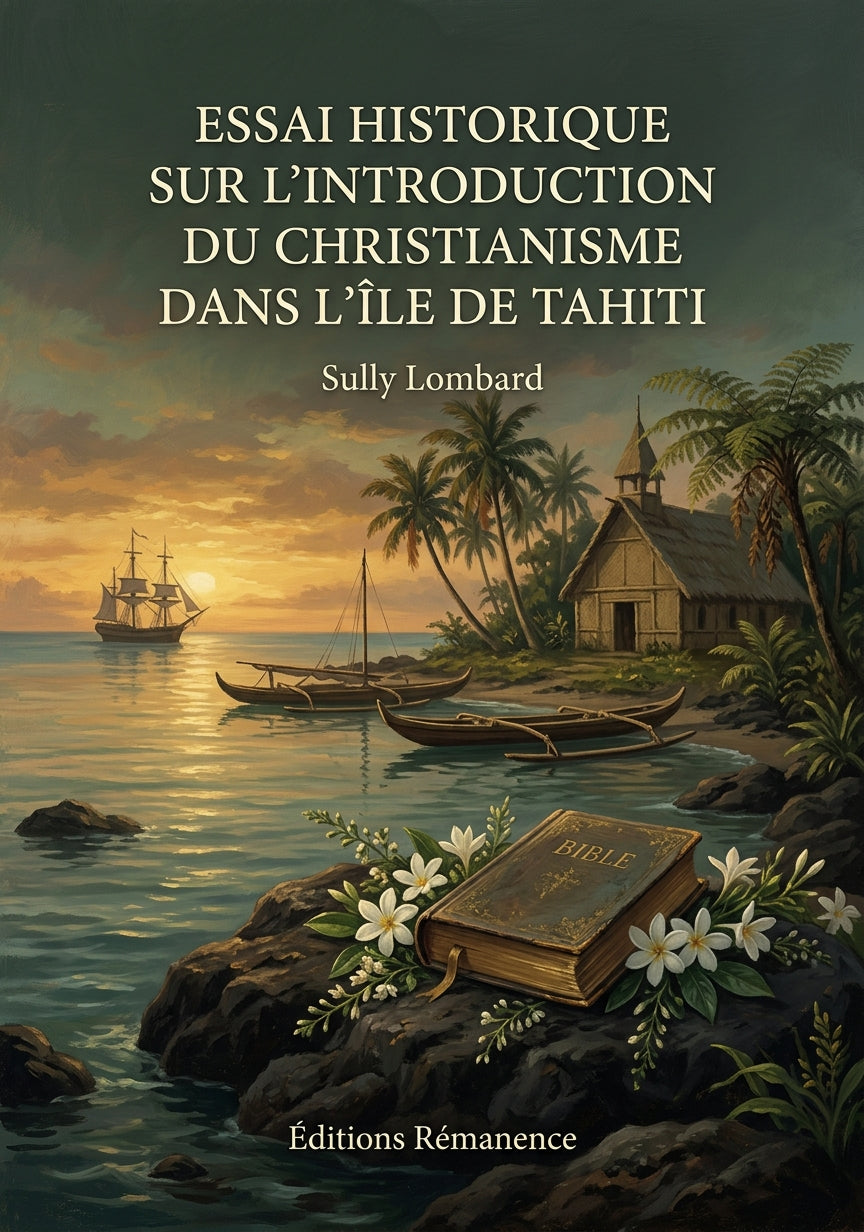 Livre Essai historique sur l’introduction du christianisme dans l’île de Tahiti par Sully Lombard - Couverture - Editions Remanence