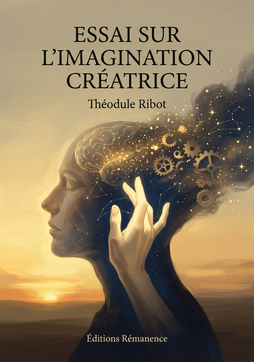 Livre Essai sur l'imagination créatrice par Théodule Ribot - Couverture - Editions Remanence