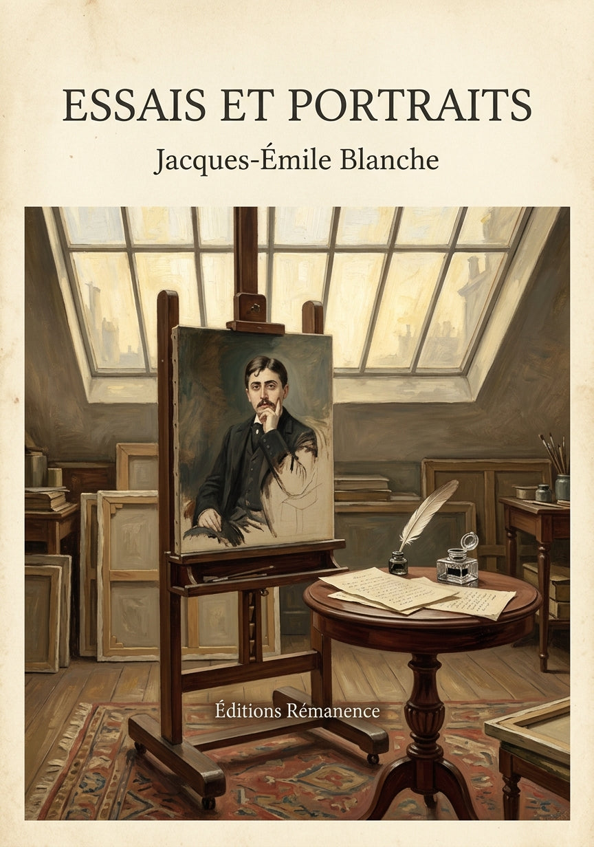 Essais et portraits - Jacques-Émile Blanche (Couverture)