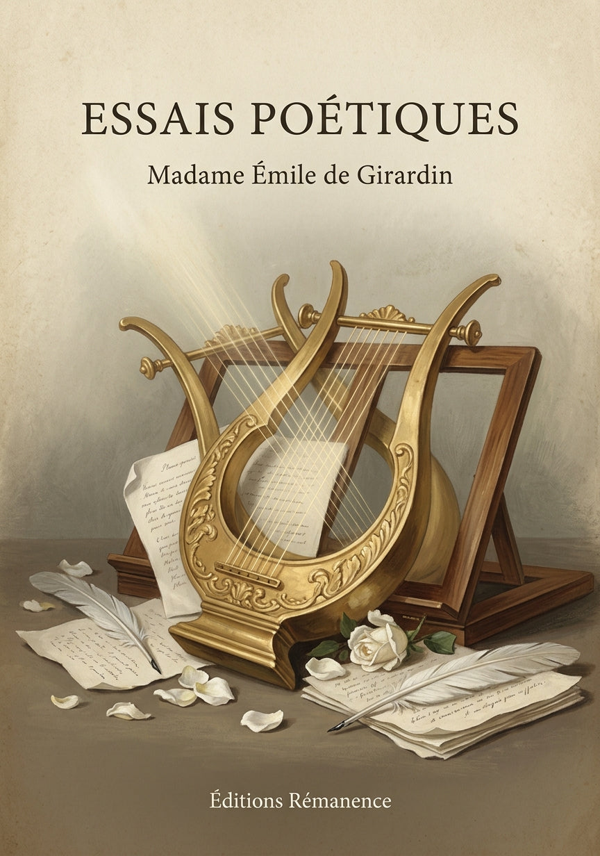 Essais poétiques - Madame Émile de Girardin (Couverture)