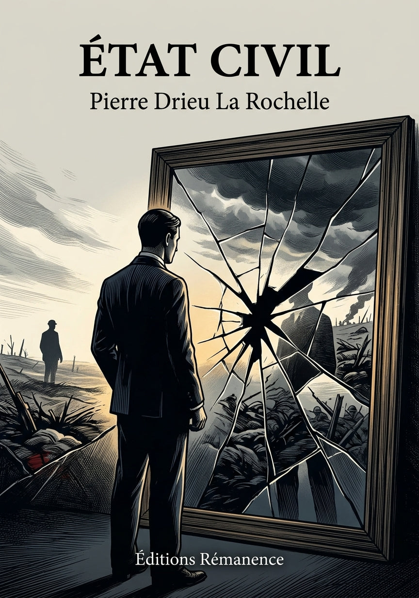 Livre État civil par Pierre Drieu La Rochelle - Couverture - Editions Remanence