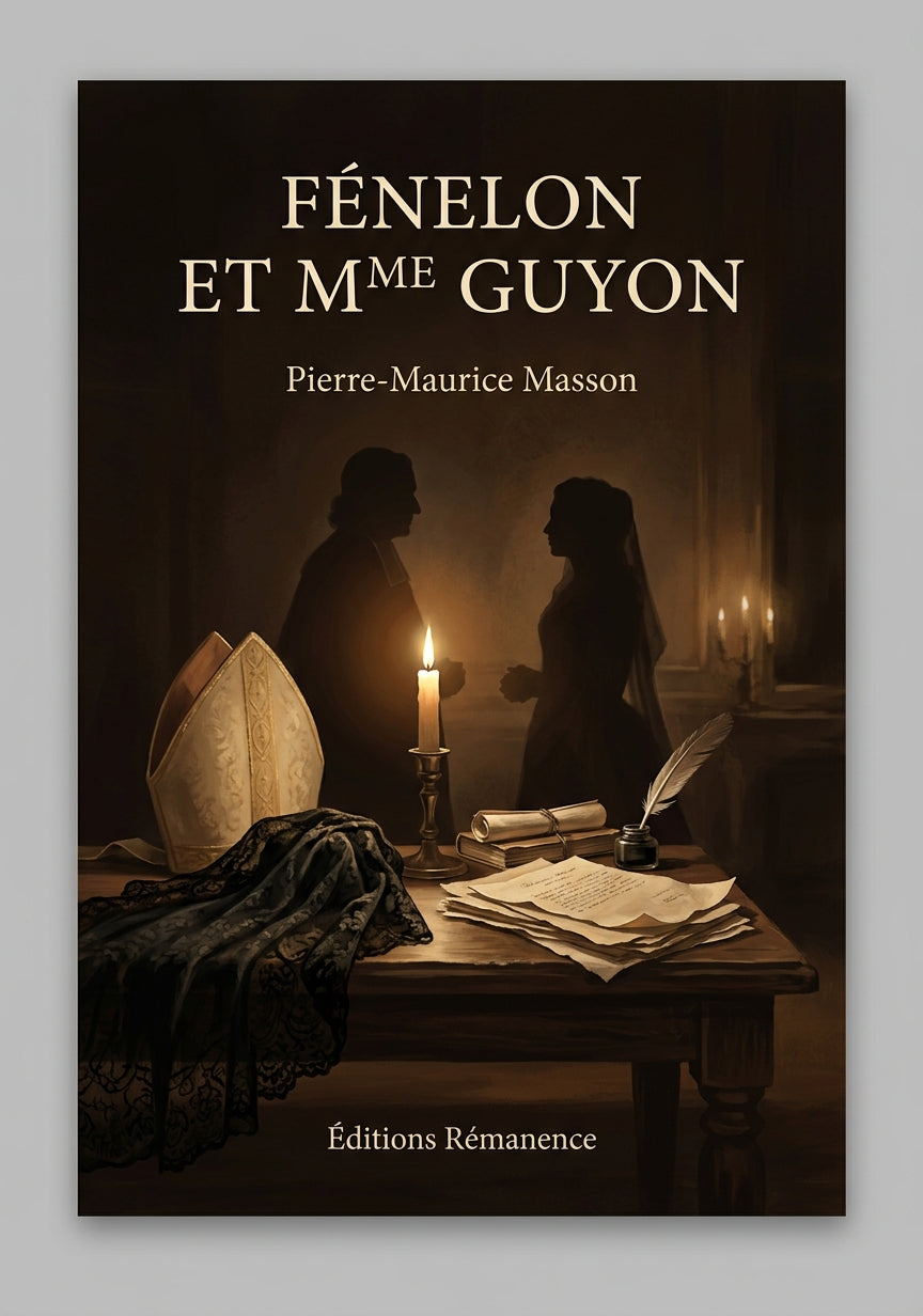 Livre Fénelon et Mme Guyon par Pierre-Maurice Masson - Couverture - Editions Remanence