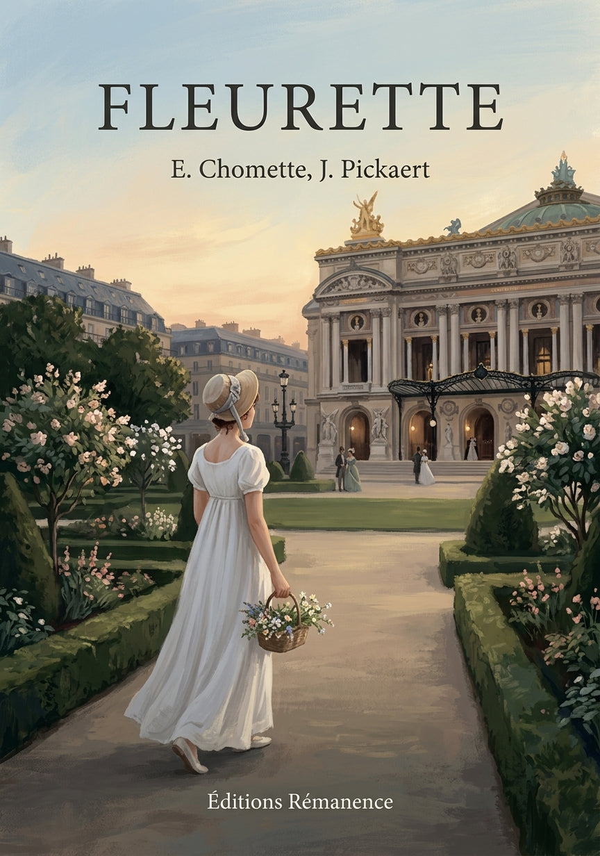 Livre Fleurette par E. Chomette, J. Pickaert - Couverture - Editions Remanence