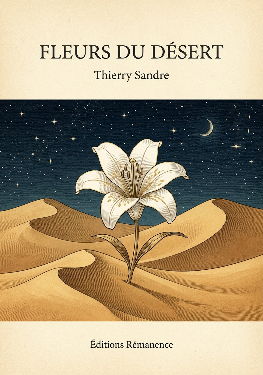 Fleurs du désert - Thierry Sandre (Couverture)