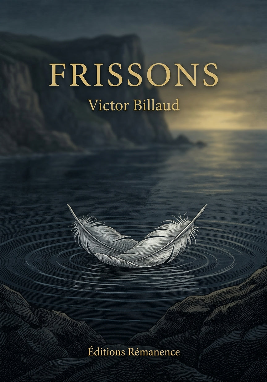 Livre Frissons par Victor Billaud - Couverture - Editions Remanence