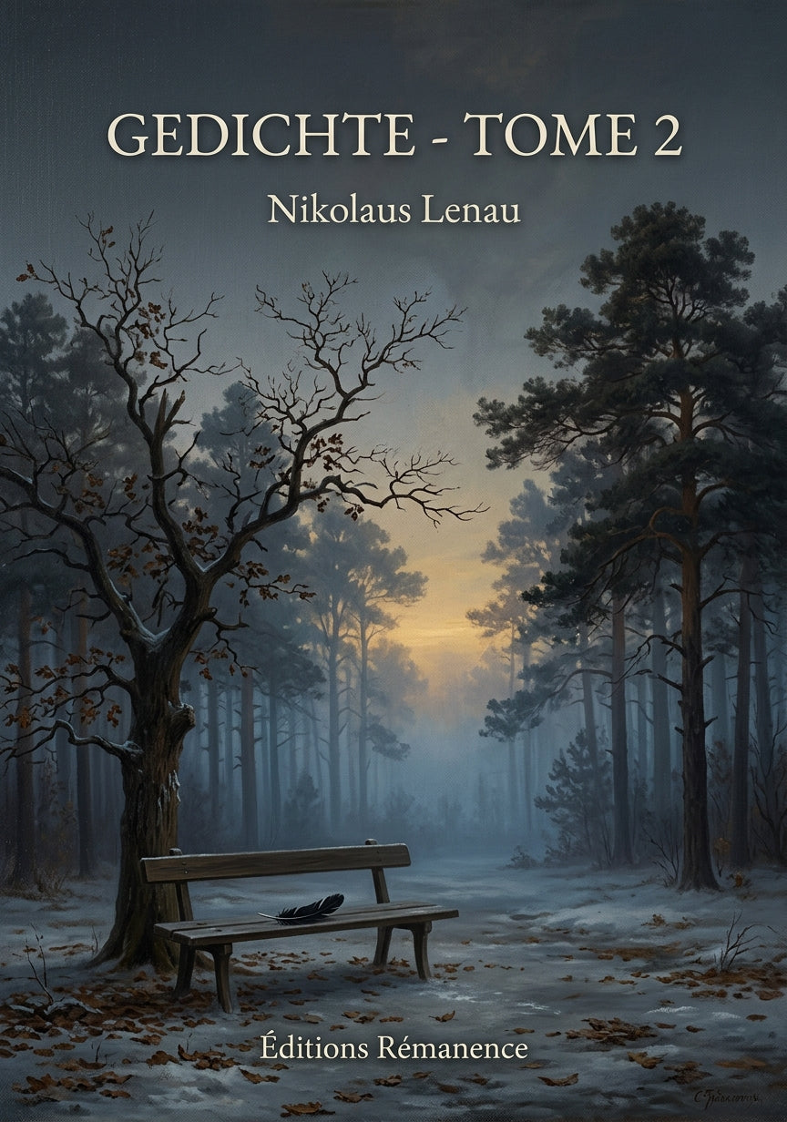Livre Gedichte - Tome 2 par Nikolaus Lenau - Couverture - Editions Remanence