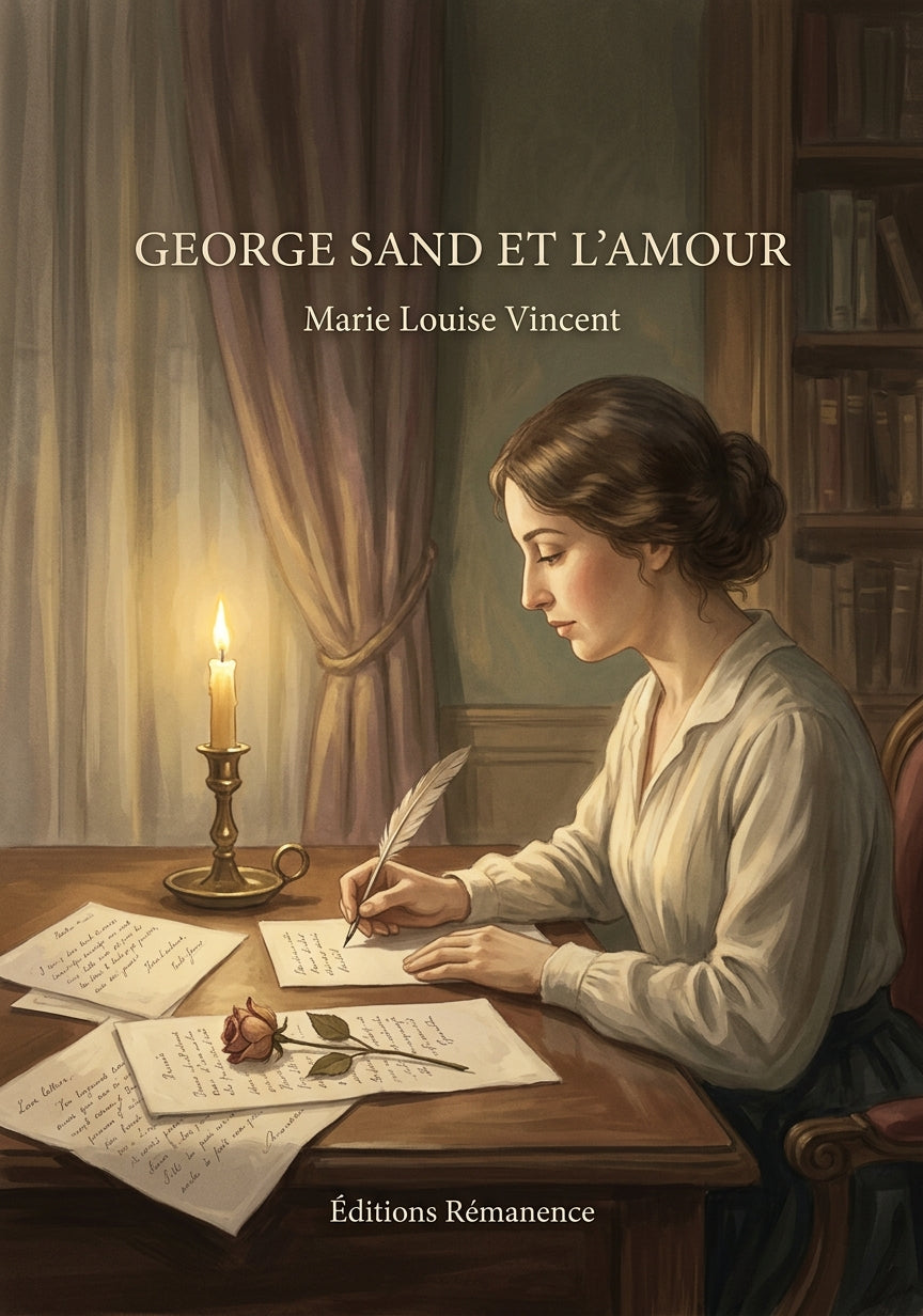 Livre George Sand et l’amour par Marie Louise Vincent - Couverture - Editions Remanence