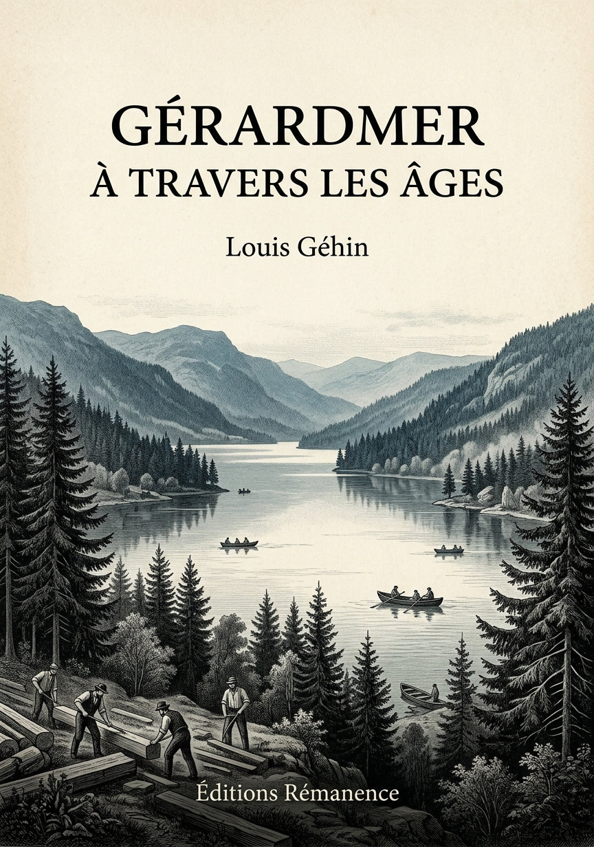 Livre Gérardmer à travers les âges par Louis Géhin - Couverture - Editions Remanence