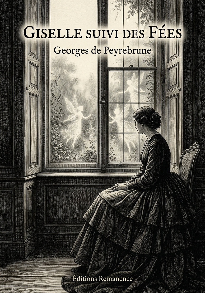 Livre Giselle suivi des Fées par Georges de Peyrebrune - Couverture - Editions Remanence