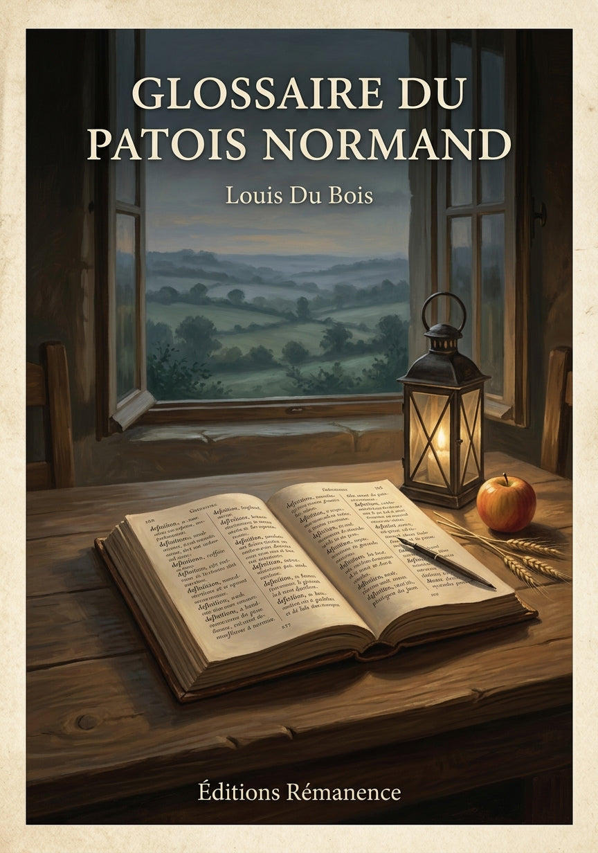 Glossaire du patois normand - Louis Du Bois (Couverture)