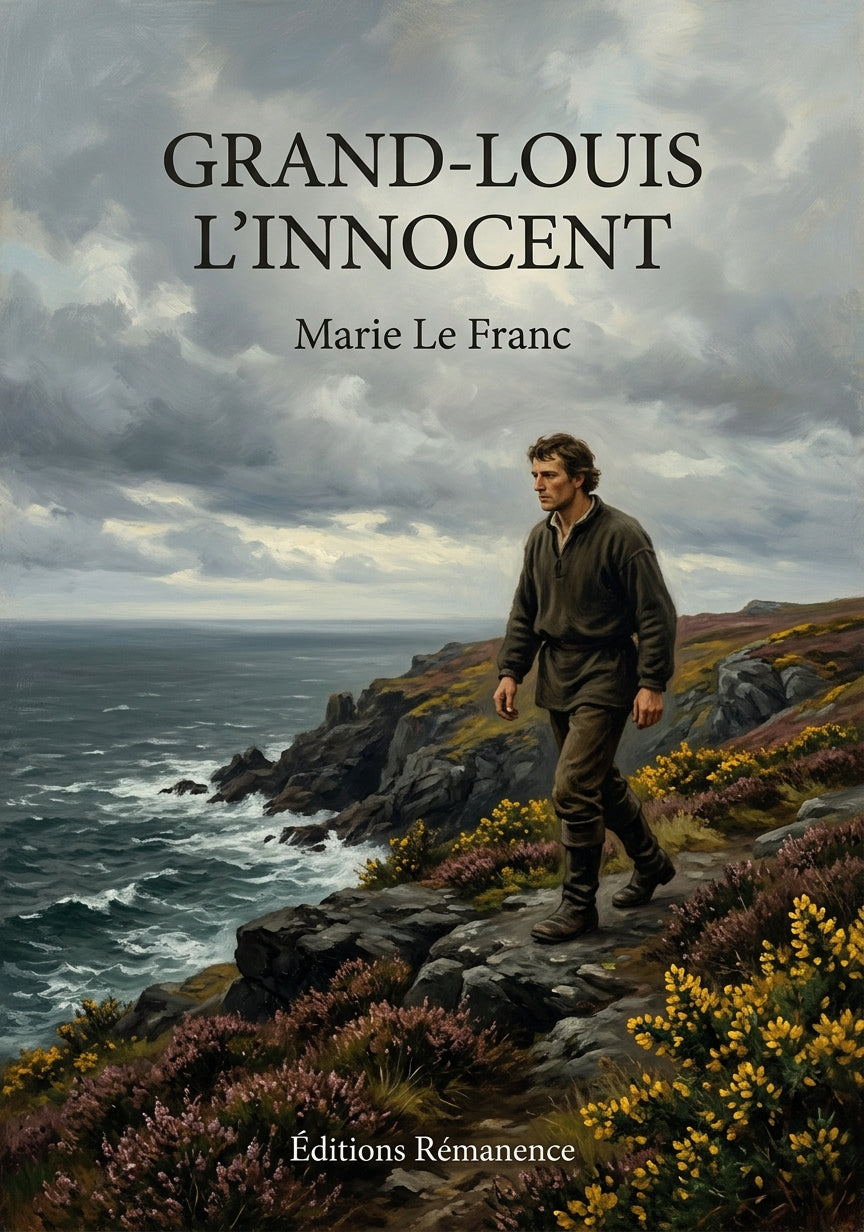 Livre Grand-Louis l’innocent par Marie Le Franc - Couverture - Editions Remanence