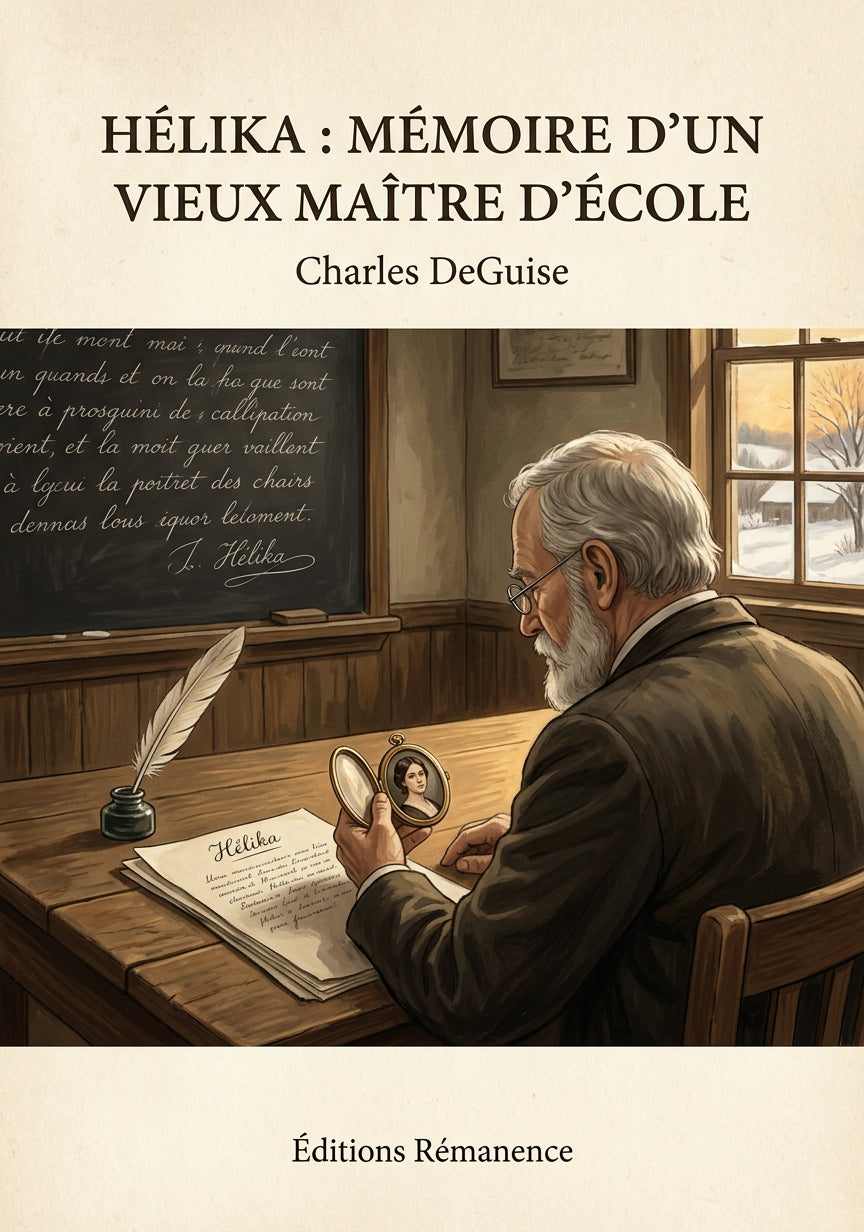 Hélika : Mémoire d'un vieux maître d'école - Charles DeGuise (Couverture)