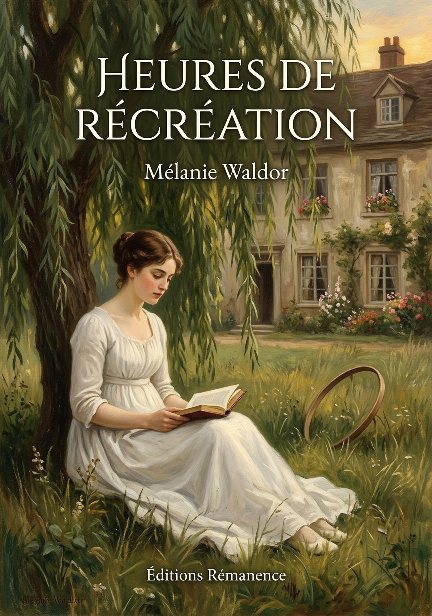 Livre Heures de récréation par Mélanie Waldor - Couverture - Editions Remanence