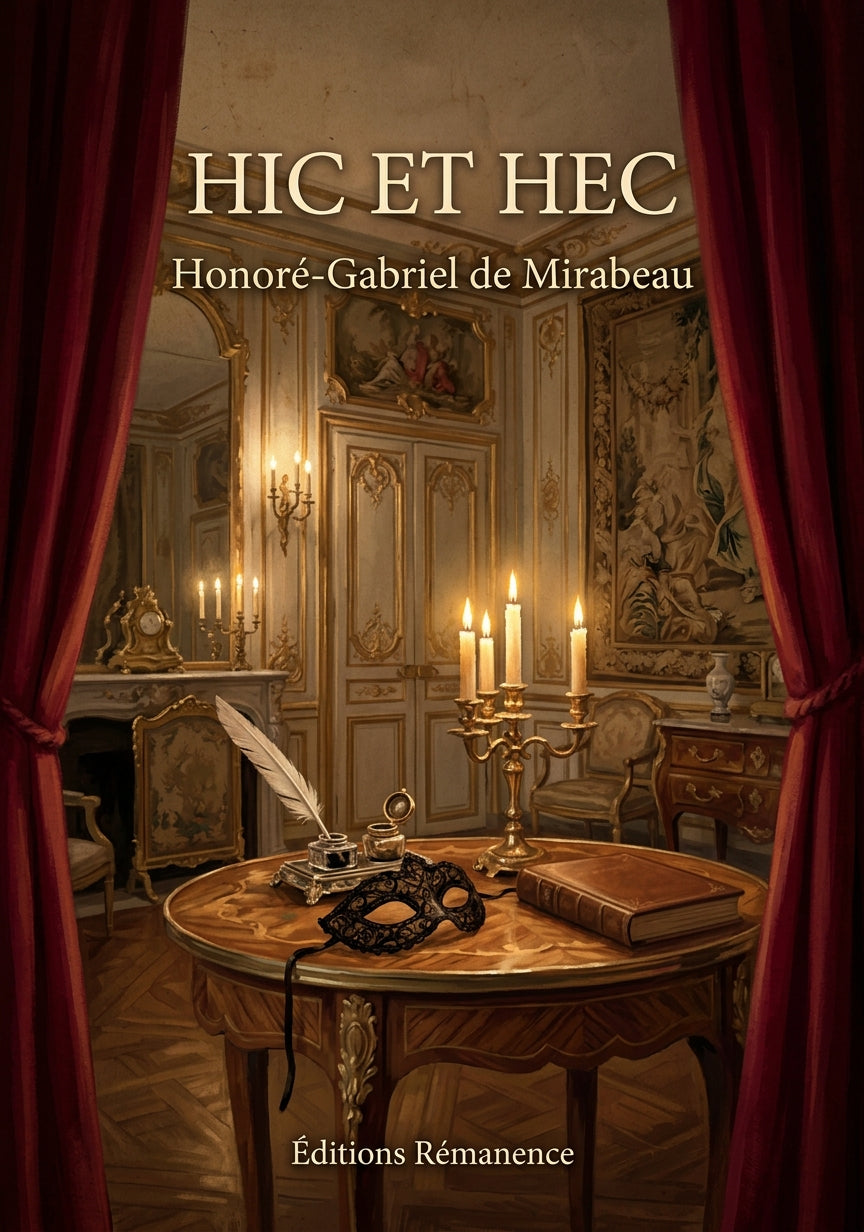 Hic et Hec - Honoré-Gabriel de Mirabeau (Couverture)